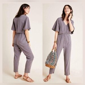 Anthropologie Cloth & Stone Gulpiyuri Jumpsuit - XS